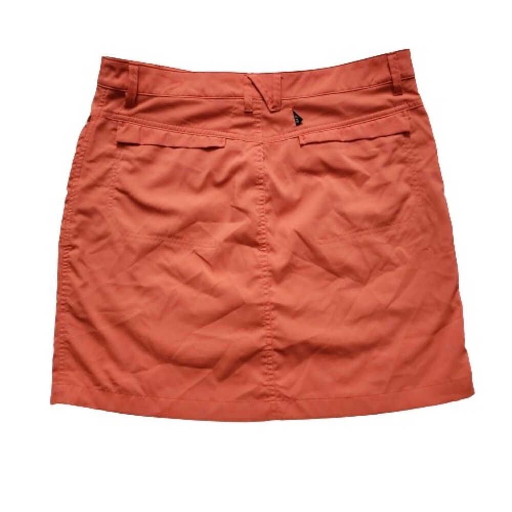 N'VO By Lanctot Women's Red Orange With Inner Shorts Golf Skort Size 10 - Picture 3 of 11